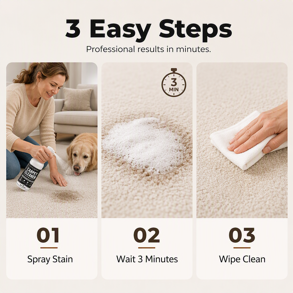 🎁 BUY 1 GET 1 FREE | Deep-Cleaning Carpet & Fabric Spray 🧼✨