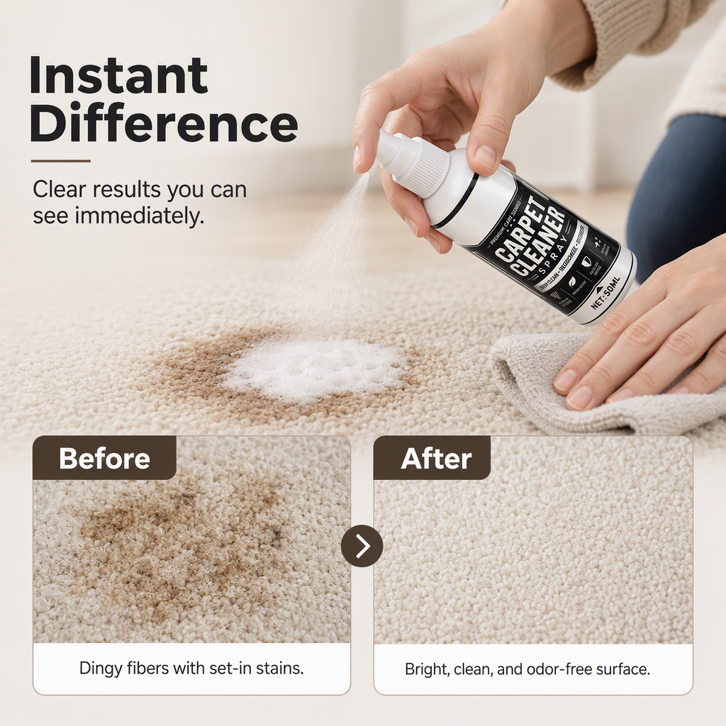 🎁 BUY 1 GET 1 FREE | Deep-Cleaning Carpet & Fabric Spray 🧼✨