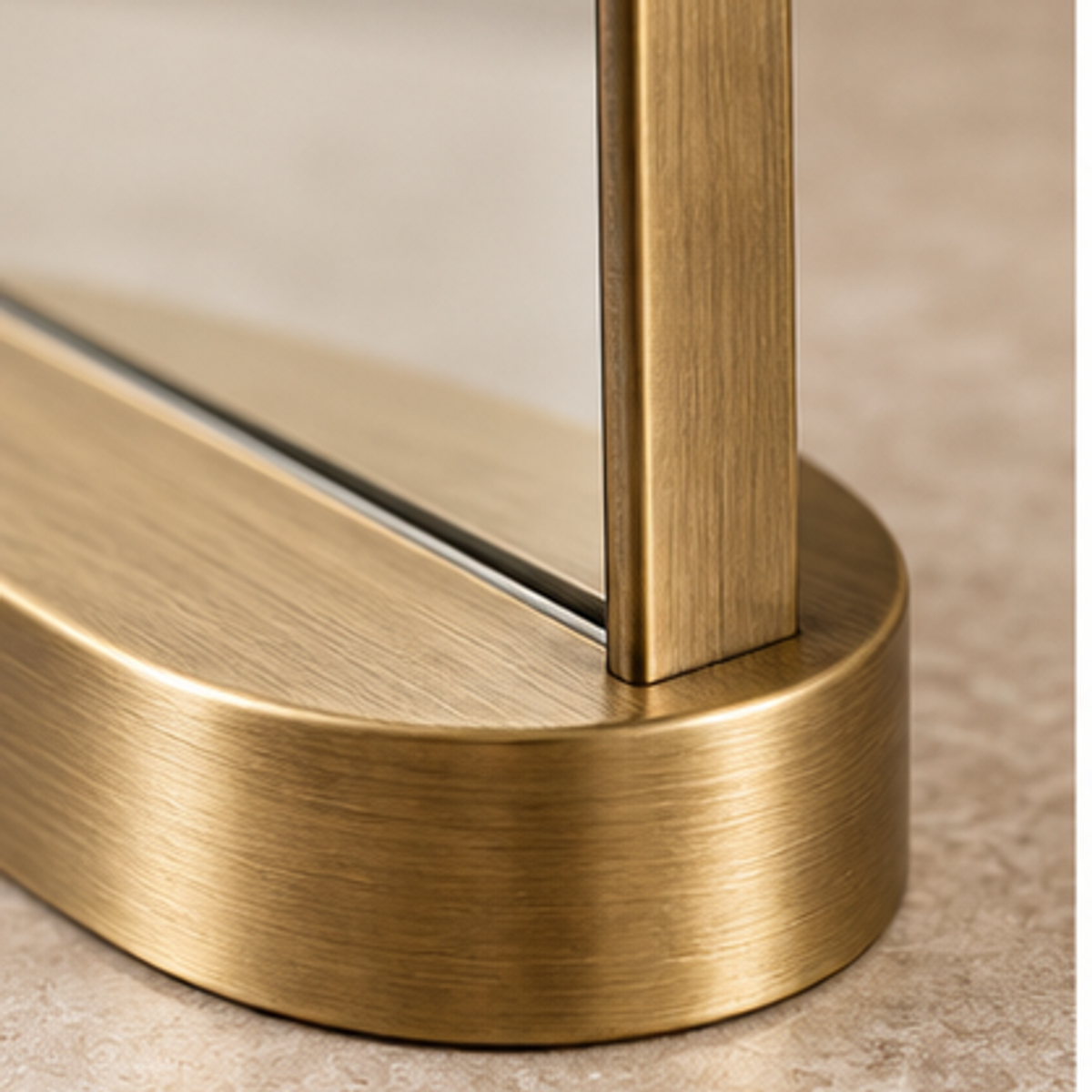 Arched Tabletop Mirror — detail