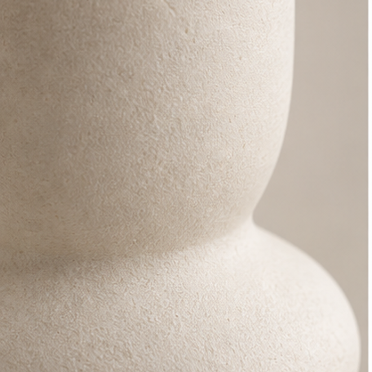 Ceramic Candle Holder Pair — detail