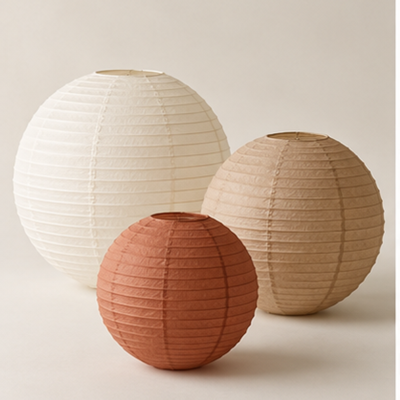 Paper Lantern Shade Set