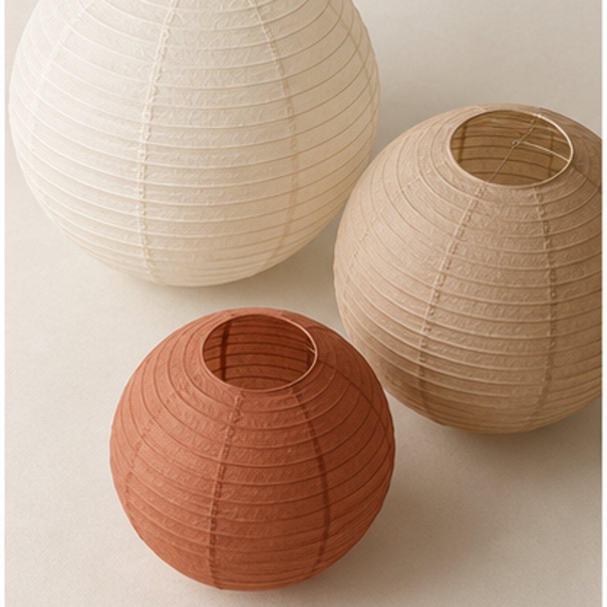 Paper Lantern Shade Set — overview