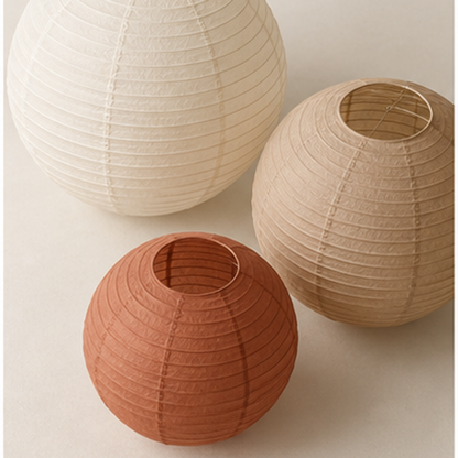 Paper Lantern Shade Set — overview