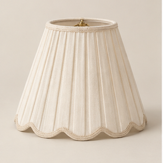 Pleated Table Lampshade — hero