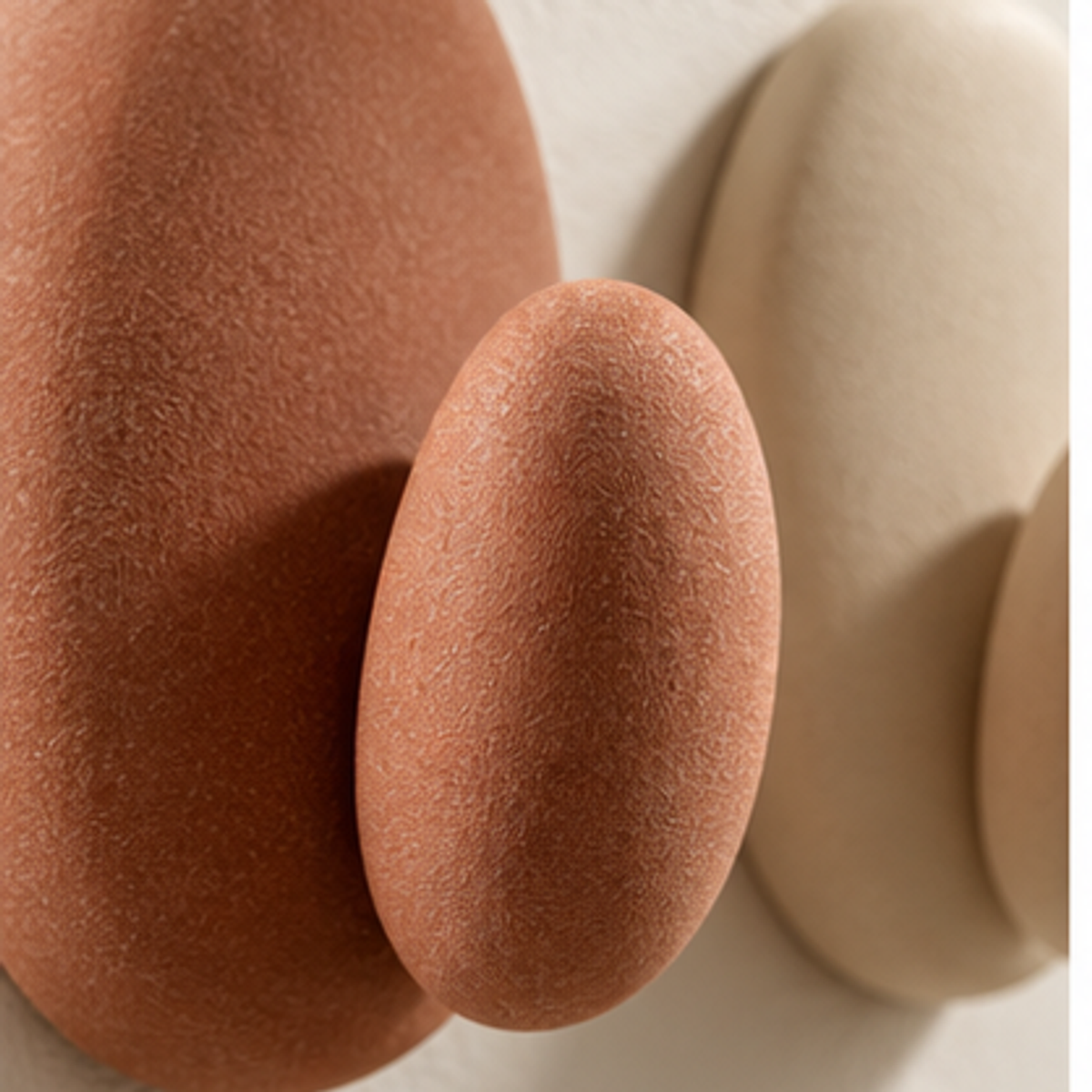 Sculptural Wall Hook Set — detail
