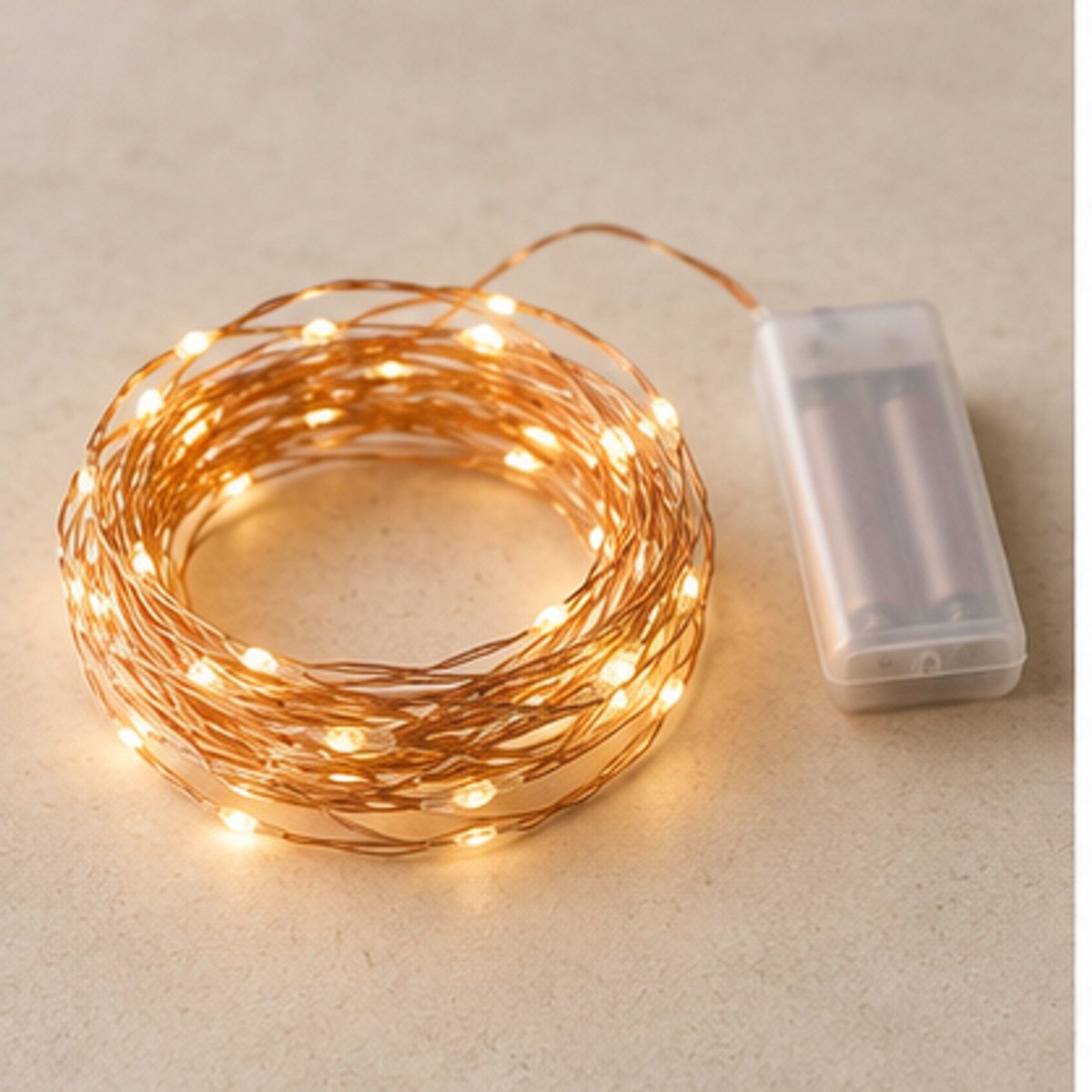 Warm LED String Light Set