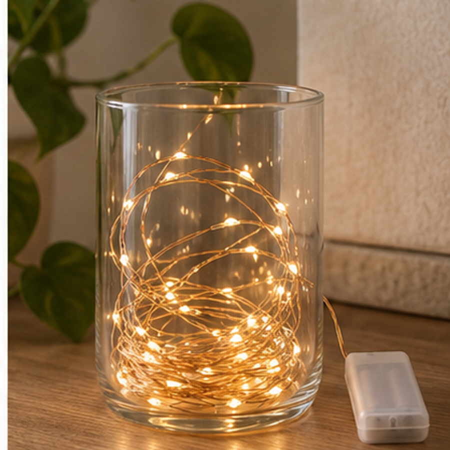 Warm LED String Light Set — feature