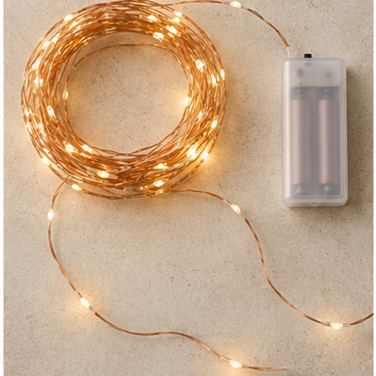 Warm LED String Light Set — overview