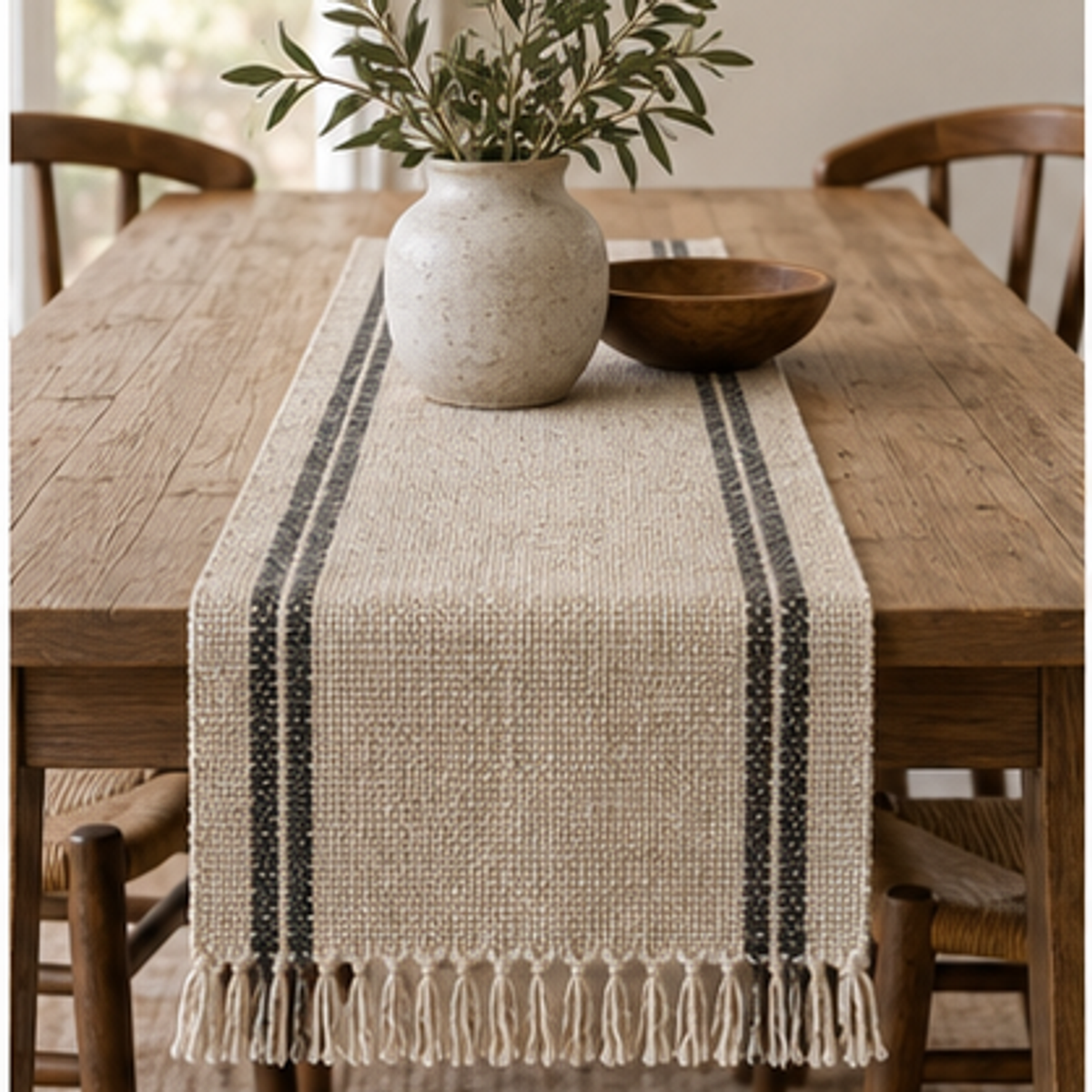 Woven Table Runner — lifestyle